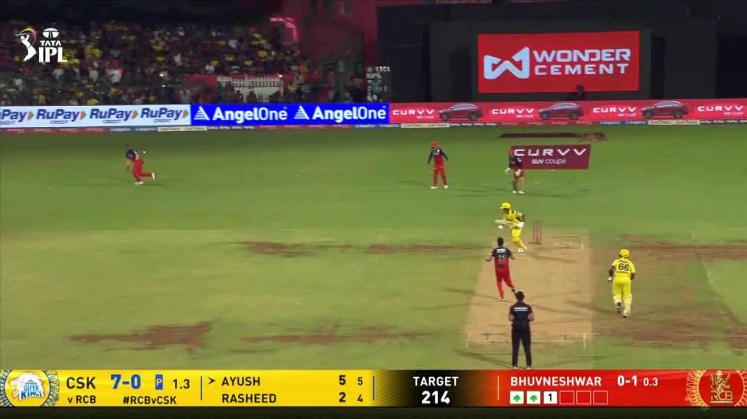 IPL 2025 Highlights  Match 52 | RCB vs CSK