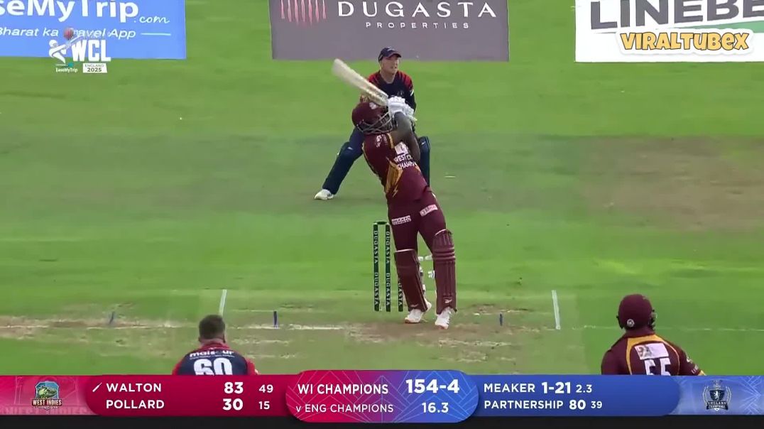 ⁣England Champions vs West Indies Champions Match 5 | World Championship of Legends 2025
