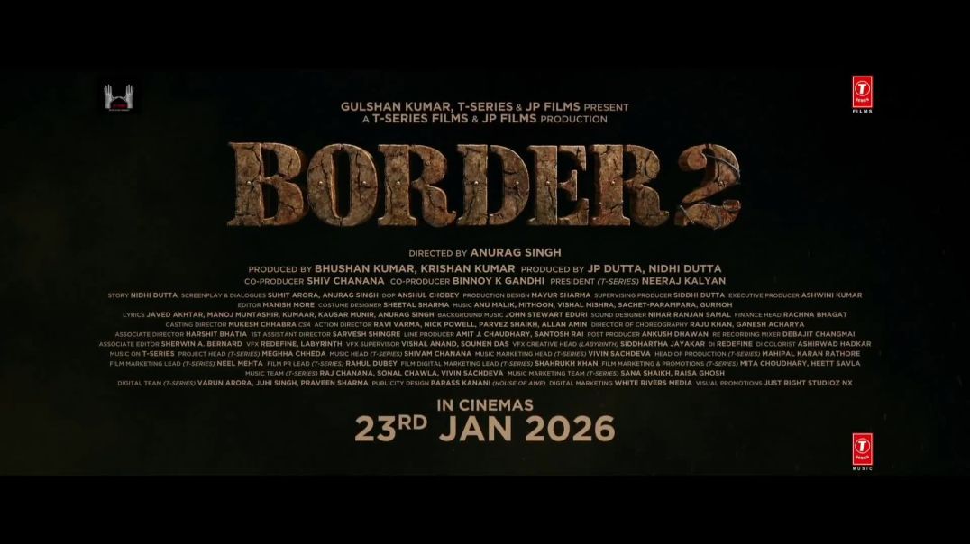 Border 2 Trailer | Releasing On 23rd January | Sunny Deol | Varun Dhawan