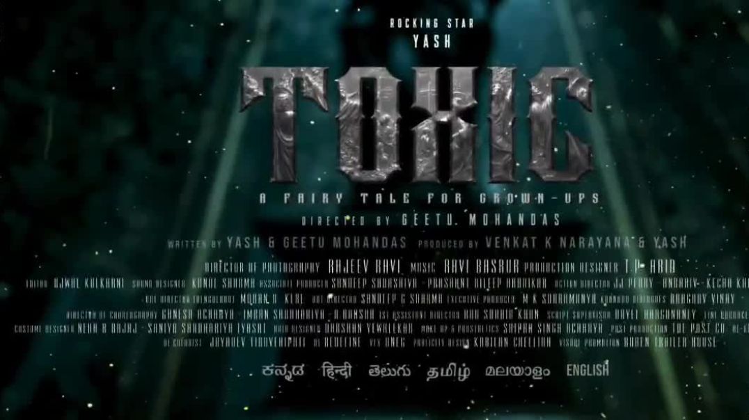 ⁣Toxic Movie Trailer 2026 | Yash | Kiara Advani | Tara Sutaria | Nayanthara