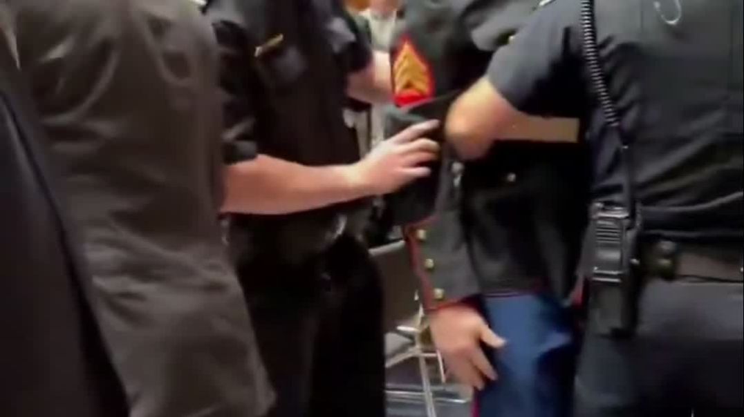 Iran Israel War | U.S. Marine Brian McGinnis got dragged out of a senate