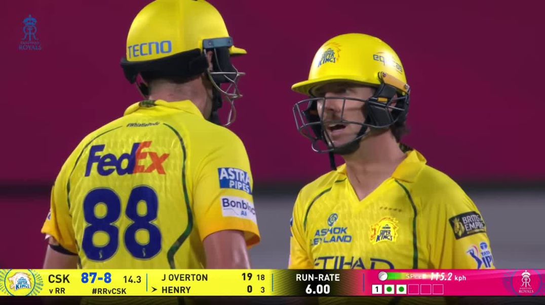 ⁣IPL 2026 Highlights Match 3 | RR vs CSK