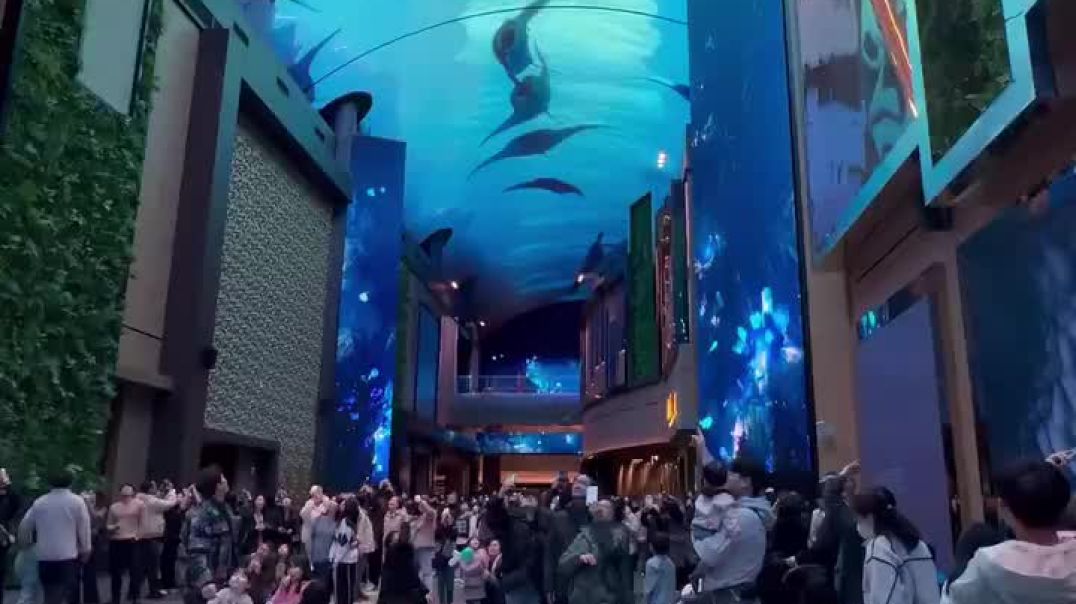 ⁣A video of Inspire Entertainment Resort's Aurora zone in Incheon, South Korea